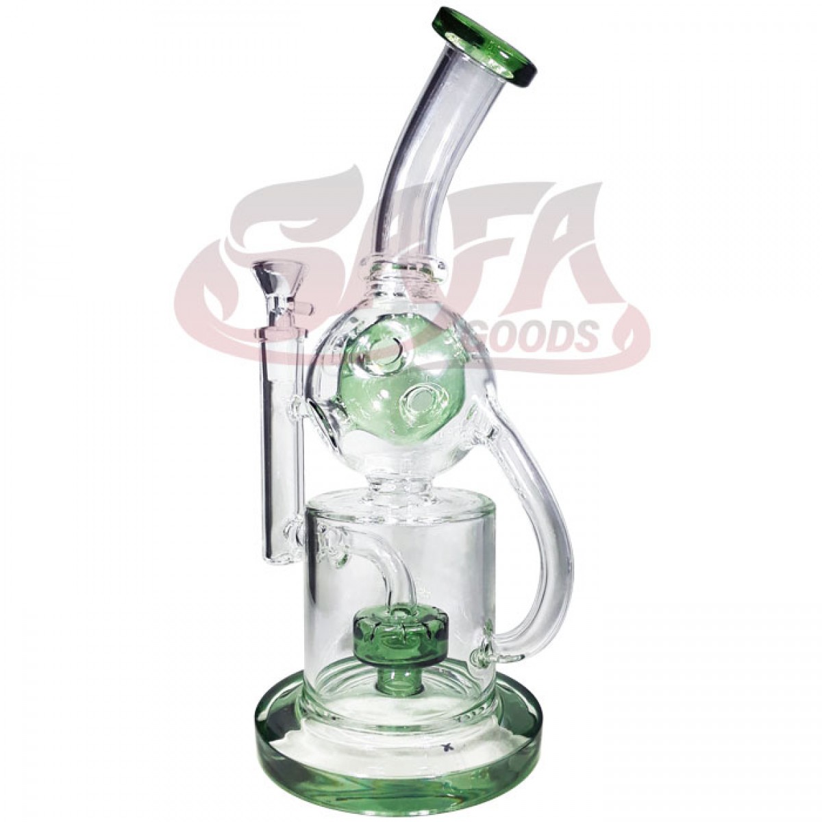 11 Inch Oil Can Recycler Banger Hanger Water Pipes